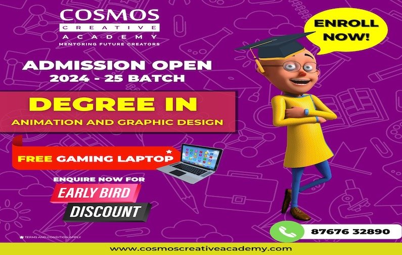 Laptop Free with admission to Degree Course