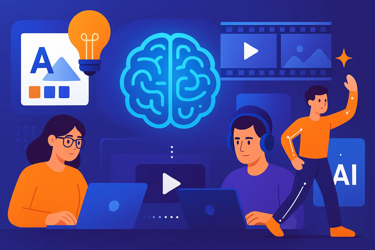 How AI is Changing the Game in Design, Editing & Animation