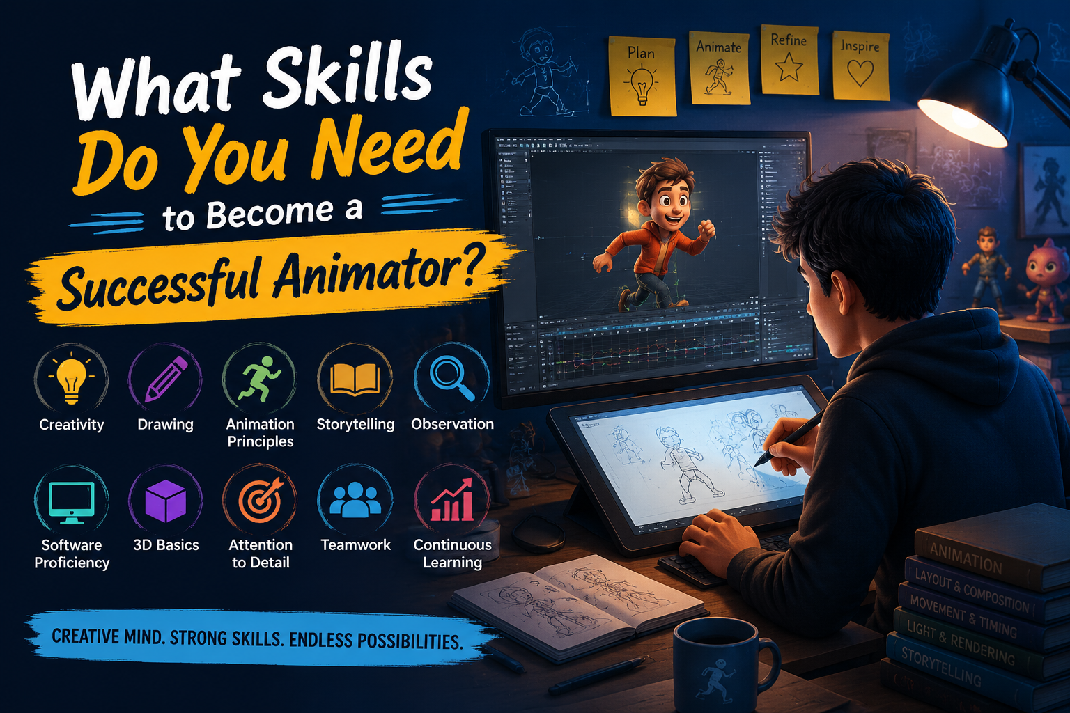 What Skills Do You Need to Become a Successful Animator